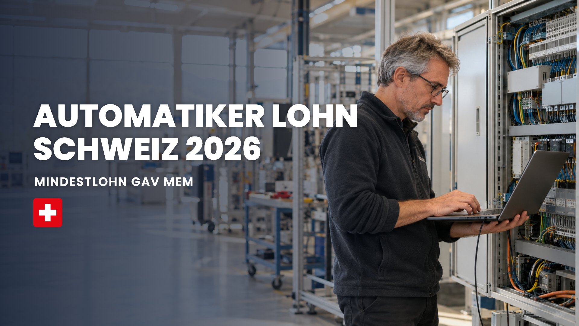 AUTOMATIKER LOHN SCHWEIZ 2026: Mindestlohn GAV MEM