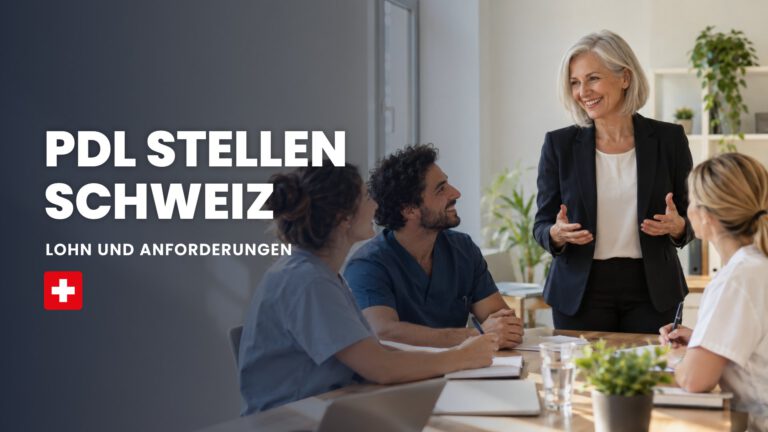 PDL Stellen Schweiz: Lohn und Anforderungen