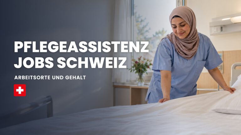 Pflegeassistenz Jobs Schweiz: Arbeitsorte und Gehalt
