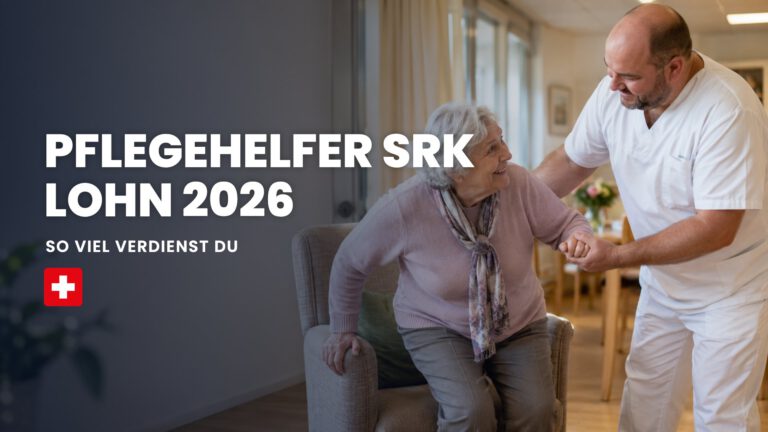 Pflegehelfer SRK Lohn 2026: So viel verdienst du