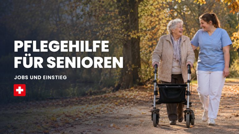 Pflegehilfe für Senioren: Jobs und Einstieg